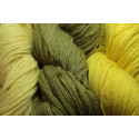 12/4 wool - End of stock offer yellow and kaki 3x100g