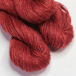 Linen thread - Madder dyed - 50m skeins