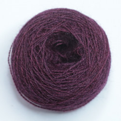 Laine 20/2 - Violet moyen cochenille + indigo