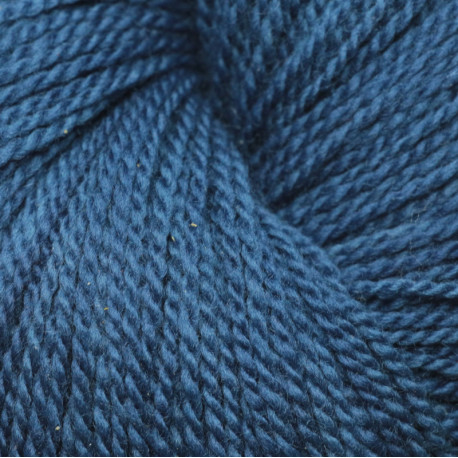 Organic 7/2 merino - Medium indigo