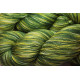 Merino and silk Nm 16/2 - Tie and dye green