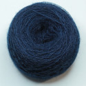 20/2 wool - Dark indigo Blue, dyed in a fermentation vat