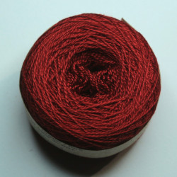 20/2 silk - Madder red 25g