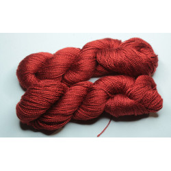 20/2 silk - dark madder red 100m