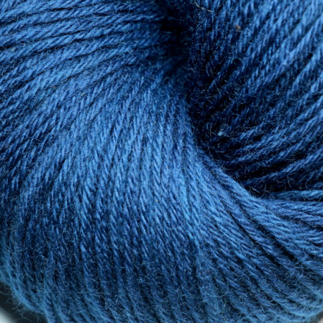 Laine 12/4 - Bleu indigo foncé en fermentation