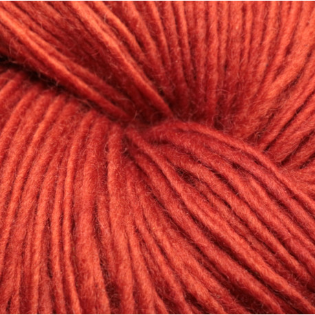 1-Ply wool Nm 2/1 - Dark madder red