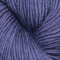 1-Ply wool Nm 2/1 - Cochineal + indigo