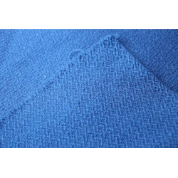 Handwoven heavy  diamond twill 84 x 475 cm - Indigo