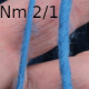 1-Ply wool Nm 2/1 - Tie dye light indigo